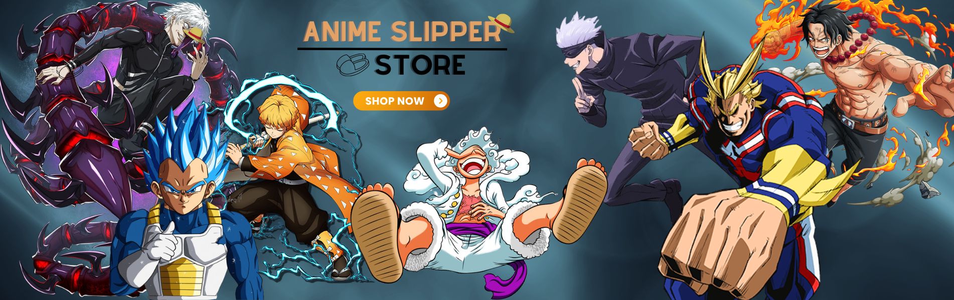 Anime Slippers Store Banner