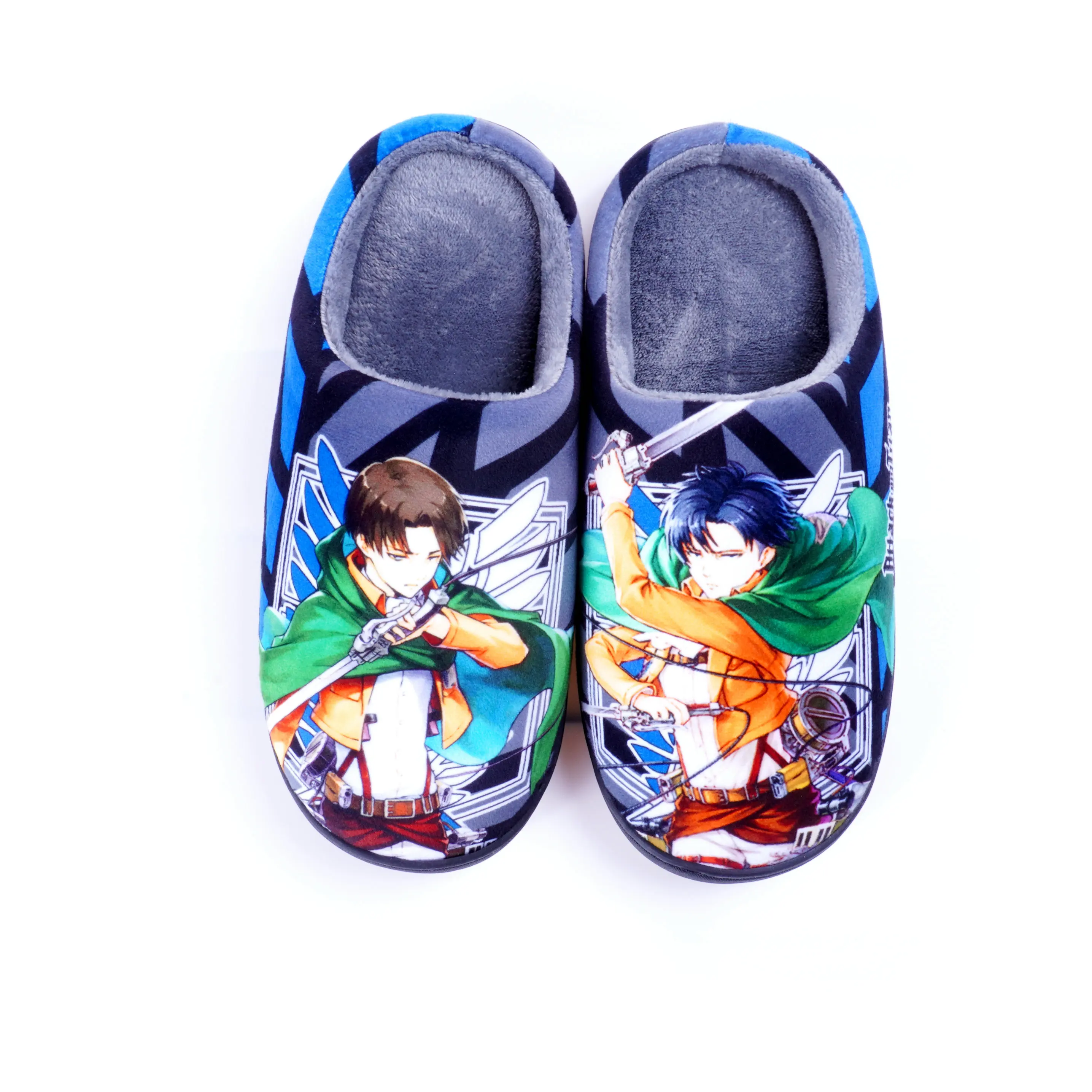 Anime Winter Home Slippers DS SAO AT Men Women Slippers Japanese Cartoon Slipper 11 - Anime Slippers Store
