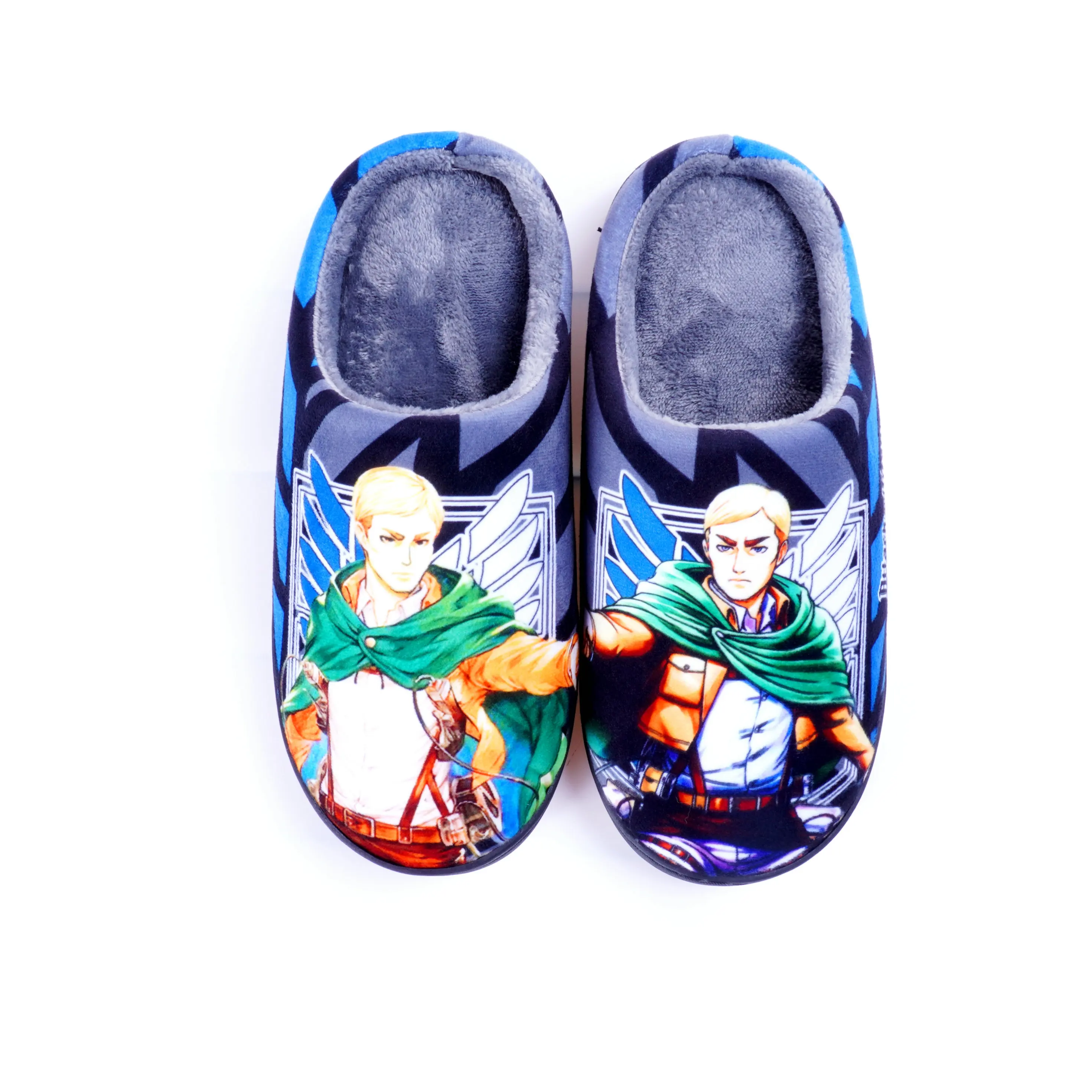 Anime Winter Home Slippers DS SAO AT Men Women Slippers Japanese Cartoon Slipper 14 - Anime Slippers Store