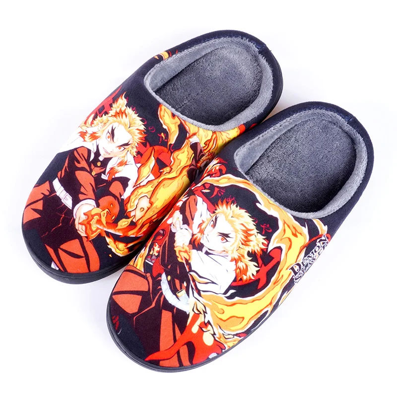 Anime Winter Home Slippers DS SAO AT Men Women Slippers Japanese Cartoon Slipper 7 - Anime Slippers Store
