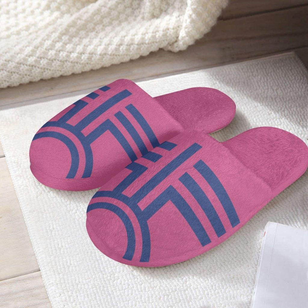 akaza demon slayer custom cotton slippers - Anime Slippers Store