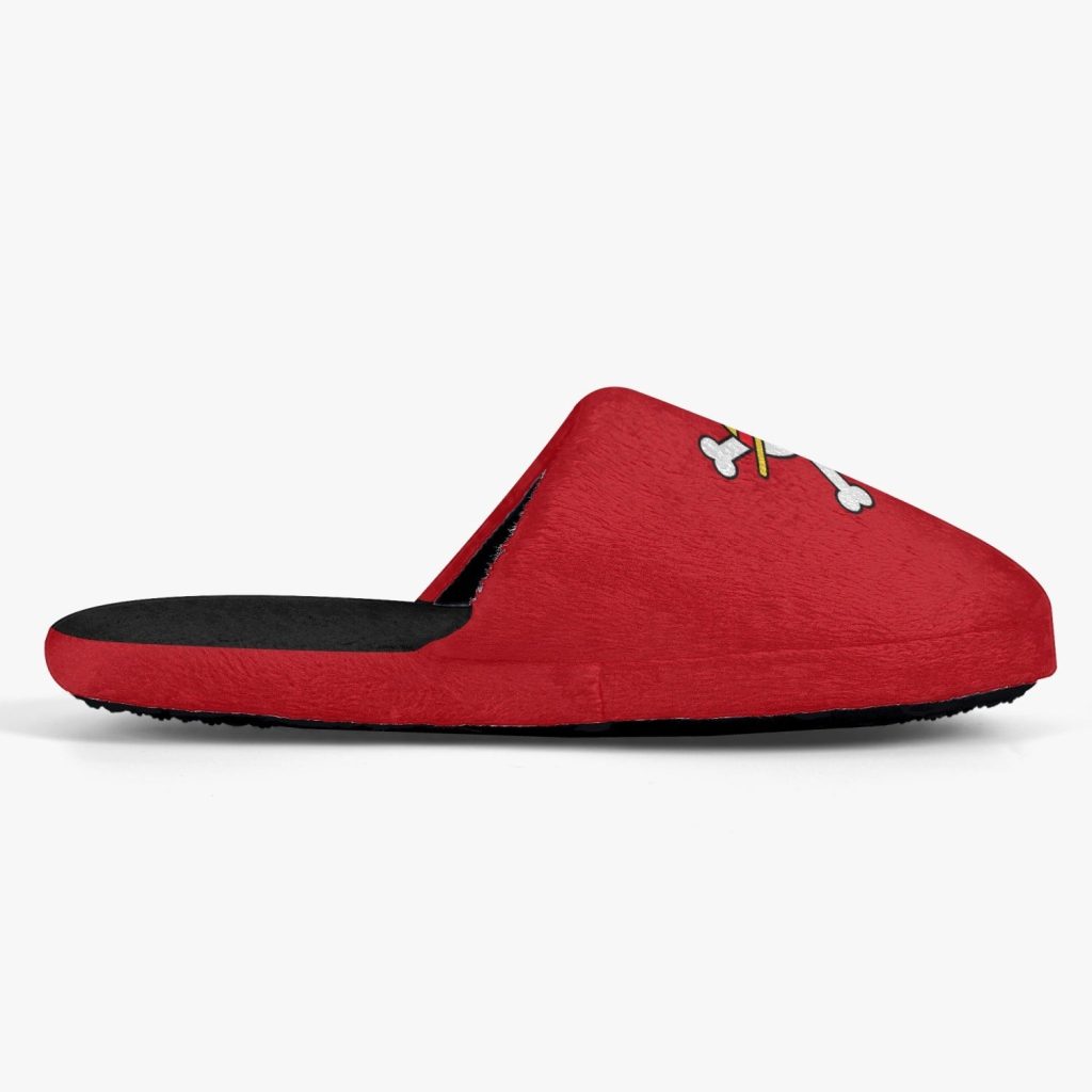 monkey d luffy one piece custom cotton slippers 3 - Anime Slippers Store