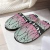 shinobu kocho demon slayer custom cotton slippers - Anime Slippers Store
