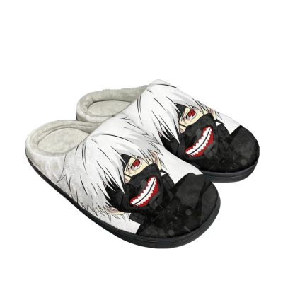Anime Manga Ken Kaneki Tokyo Ghoul Home Cotton Custom Slippers Mens Womens Sandals Plush Casual Keep 1.jpg 800x80 1.jpg 1 1024x1024 1 - Anime Slippers Store